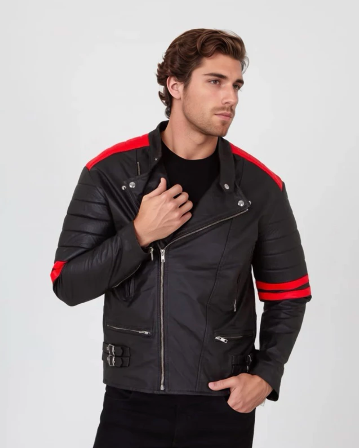 Jaqueta Masculina Spider Edition Couro Legítimo